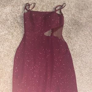 This dress is in a extra small it was worn once the brand is trixxi